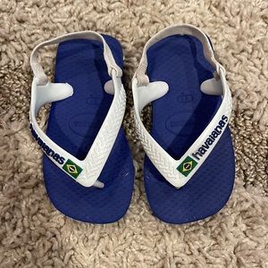 Havaianas Baby Brasil Logo - LIKE NEW